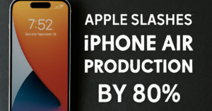Apple Slashes iPhone Air Production by 80%: What Went Wrong with the Slimmest iPhone Ever?