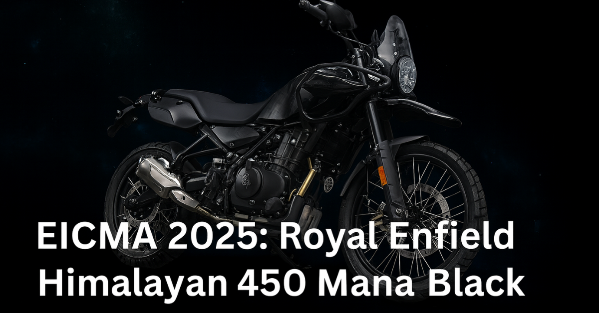 Royal Enfield Himalayan 450 Mana Black