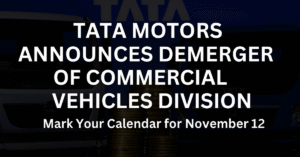 Tata Motors demerger
